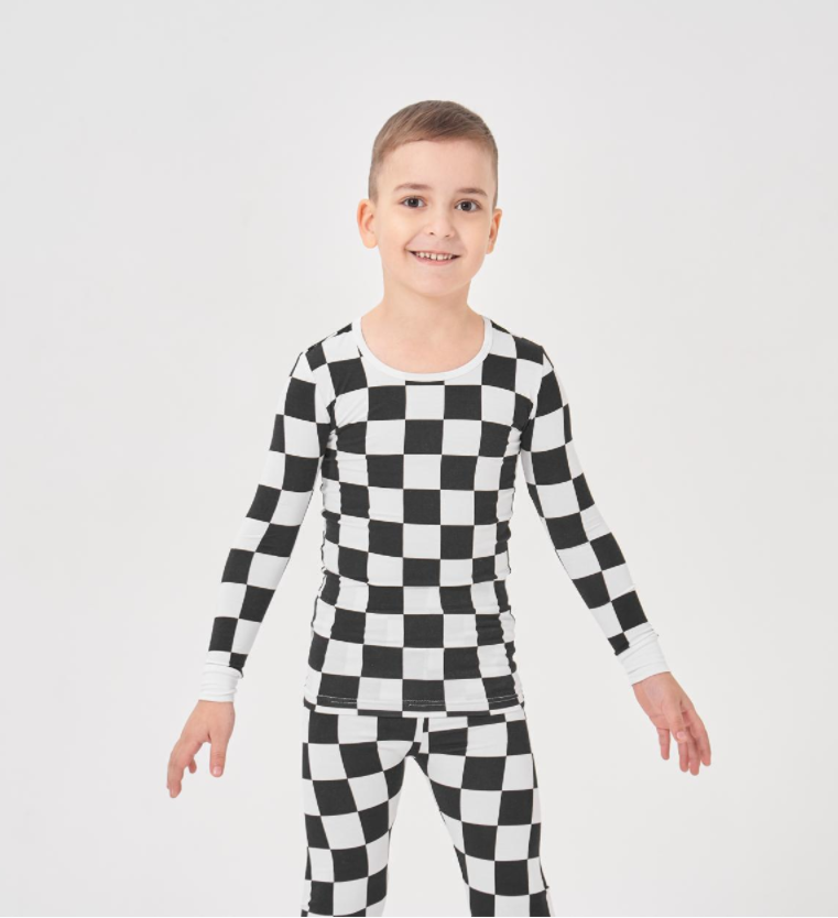 Custom Bamboo Viscose Baby Pajamas Organic 95% Bamboo 5% Spandex Two Pieces Set Sleepwear Clothes Children Kids Loungewear - Image 5