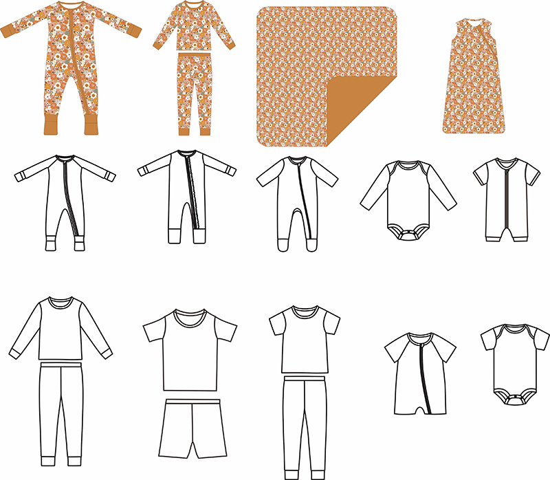 Custom Unisex Newborn Long Sleeve Romper Hooded Jumpsuit Hooded Zippy Romper Baby Clothes with Hood - Image 6