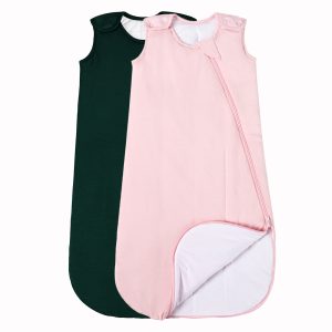 Fast Shipping Shoulder Snap Button Newborn Sleep Sack Baby Sleepwear Bamboo Swaddle Wrap Baby Sleeping Bags Warm with Zipper