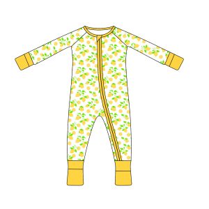 Newborn Baby Girl Summer Long Sleve Bamboo 95% Bamboo Rayon 5% Spandex Comfortable Soft Stretchy Baby Clothes