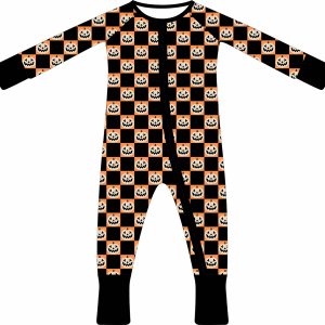 Custom Bamboo Rayon Spandex Baby Footed Toddler Pajamas Zip Front Play Sleeper Infant Baby Clothes Jumpsuit Romper