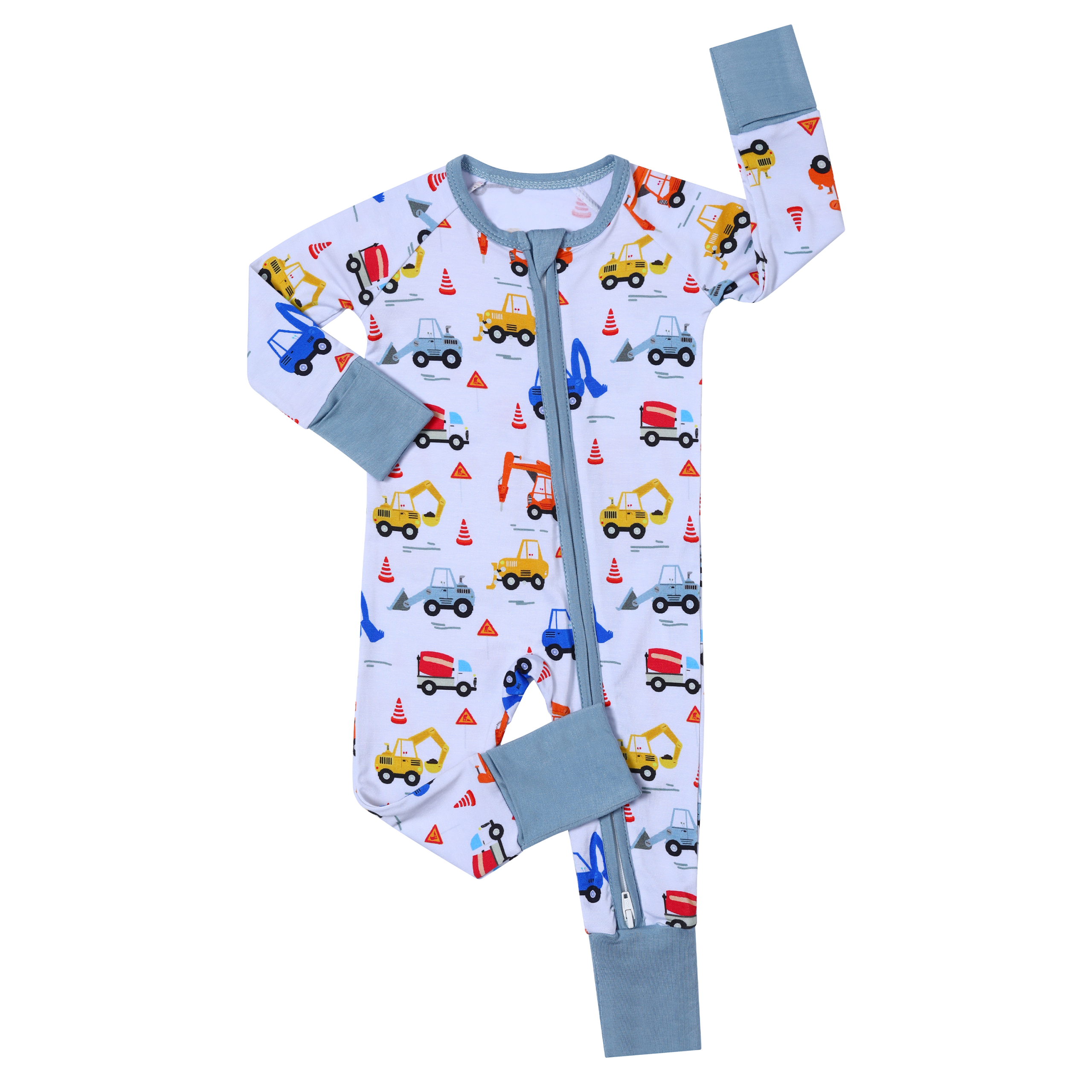 Custom Organic Bamboo Fiber Zippy Newborn Baby Sleepsuit Romper Jumpsuits Sleeper Kid Clothes Baby Pajamas Sleepers