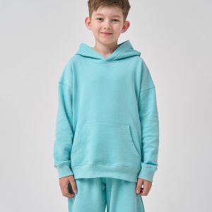 Wholesale Baby Sweatshirt Hoodies Tracksuits Sets Child Hoodie and Jogging Set French Terry Sweatpants and Hoodie Set for Kids