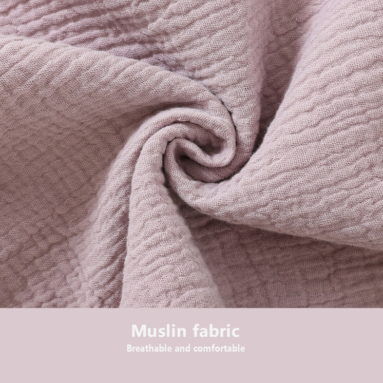 Muslin Infant Bodysuit Newborn Sleeveless Sleepwear Toddlers Onesies Pajamas 100% Organic Cotton Gauze Baby Jumpsuit Rompers - Image 3