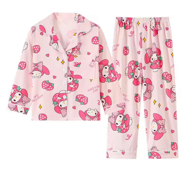 High Quality Pattern Bamboo Cotton Baby Unisex Two Pieces Pajama Set Children Long Sleeve Home Loungewear Sleeper Toddler Pyjama - Image 2