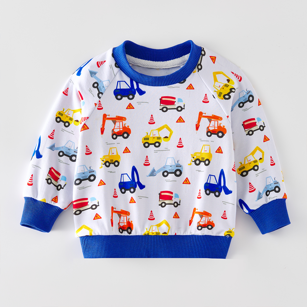 New Design Children Winter Sweatshirt Clothes Soft Bamboo Cotton Toddler Tracksuit Crewneck Pullover Long Sleeve Kids Sweatshirt - Image 3