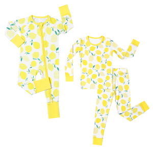 Custom Baby Girl Bamboo Pajamas Bodysuit Infant Ready to Ship Baby Girls Zippy Onesie Clothes Sleeper Day Wear Bamboo for Kids