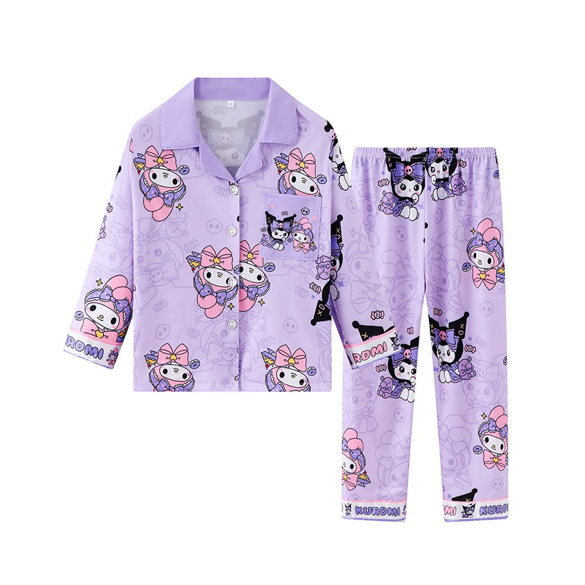 Wholesale Organic Bamboo Cotton Baby Girls Clothing Sets Custom Print Two Pieces Long Sleeve Homewear Pajamas Children Pyjamas - Image 4