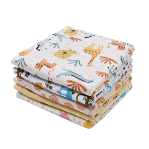 Custom Print 95% Bamboo 5% Spandex Super Soft Baby Newborn Kid Blanket for Kid
