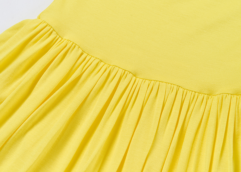 Custom Printing Toddler Summer Bamboo Dress Little Girls Bodysuit Romper Dress Short Sleeve Twirl Dress for Newborn Baby Girl - Image 5