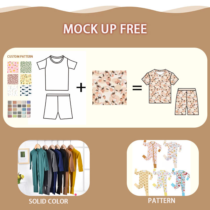 OEM Bamboo Children Clothes Short Sleeve T-Shirt and Shorts 2 Piece Set Tie Dye Baby Girls Boys Clothes Bamboo Pajamas for Kids - Image 3