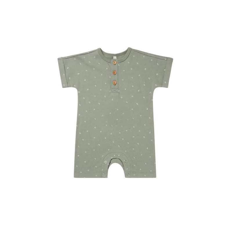 Custom Printing Cotton Short Sleeves Baby Romper Newborn Jumpsuit Summer Baby Infant Tshirt Rompers - Image 4