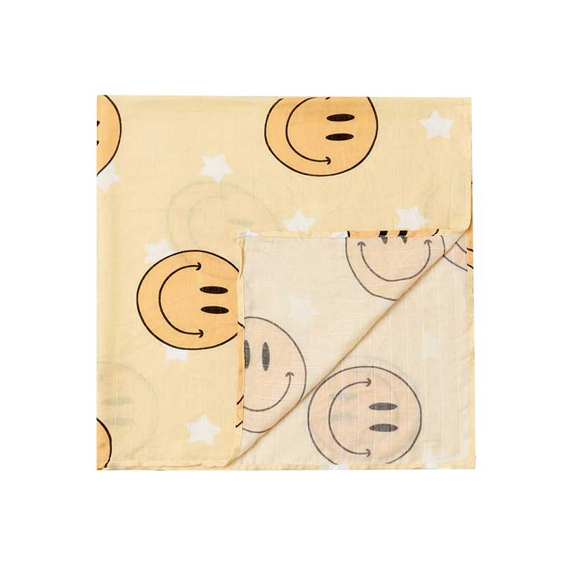 Custom Pattern Baby Swaddle Wrap Blanket Digital Printed Infant Muslin Toddler Swaddle Wrap Newborn Sleep Blanket Swaddle - Image 4