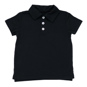 High Quality Organic Bamboo Kids Polo Shirt Clothes Summer Short Sleeve Plain Color Toddler Top Shirt Pullover Children T-Shirts