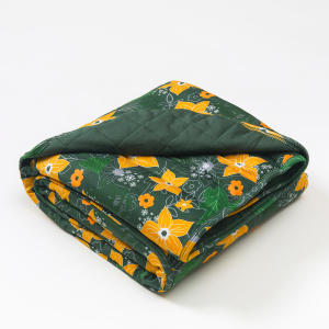 Factory Custom Newborn Baby Bamboo Blanket Quilt Light Weight Good for Sleep Bamboo Comforter Infant Quilted Blanket