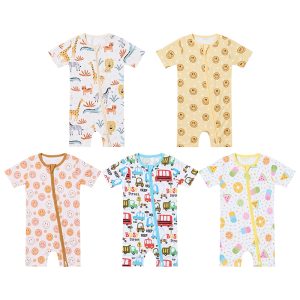 High Quality Bamboo Toddler Clothes Pajama Fabric Bamboo Romper Toddler Kid Toddler Set
