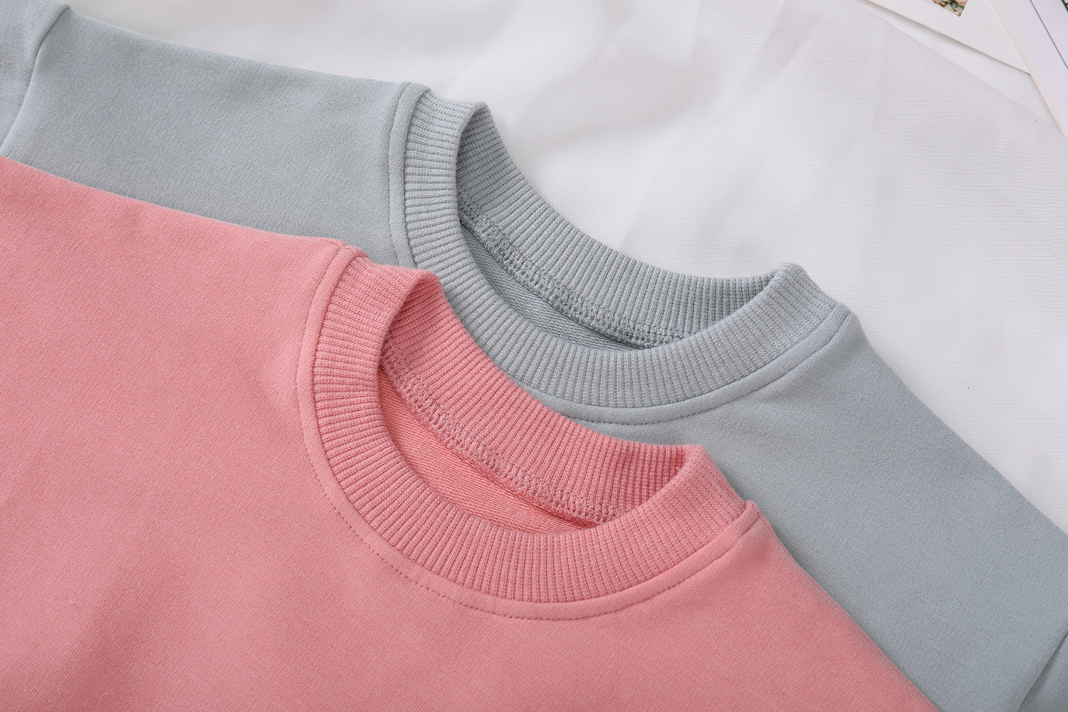 Oversize Baby Crewneck Sweatshirt Bodysuit French Terry Baby Boy Girl Toddler Onesie Short Sleeve Sweatshirt Bubble Romper - Image 5