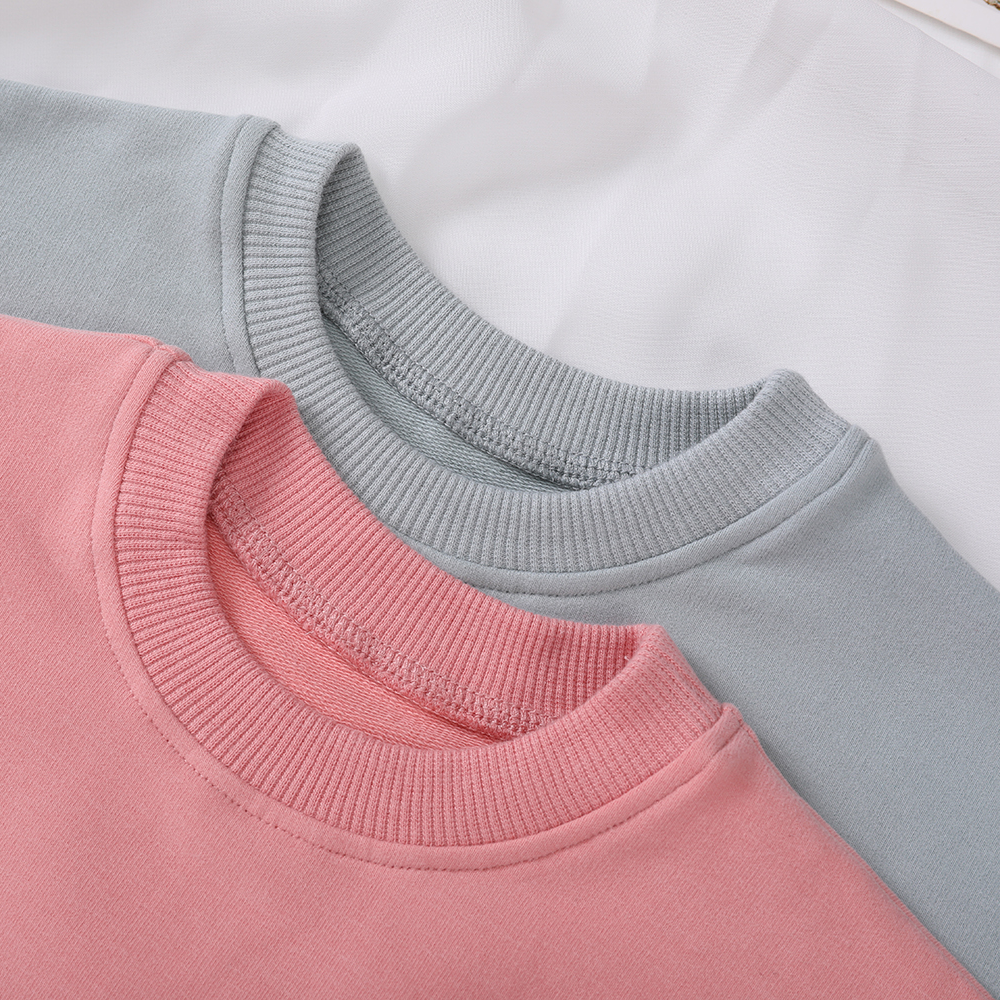 Custom Toddler Bubble Sweatshirt Newborn Short Sleeve Bodysuit Romper French Terry Organic Cotton Oversized Baby Bubble Rompers - Image 6