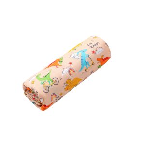 Custom Pattern Reactive Digital Printing Baby Muslin Swaddle Wrap Receiving Blanket Toddler Bedding Blanket Swaddling