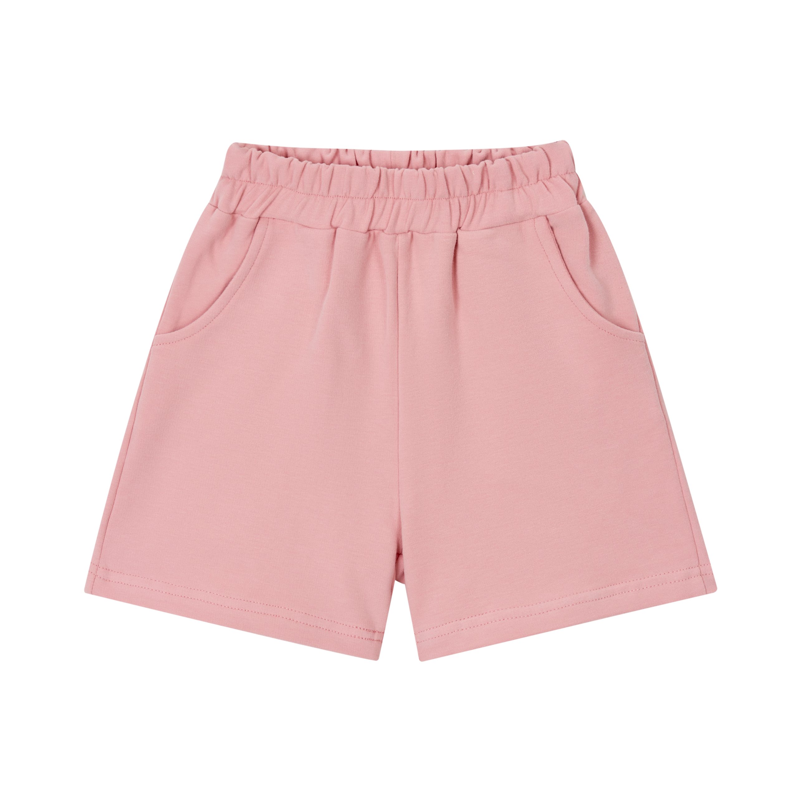 Customized 95% Cotton 5% Spandex Baby Unisex Solid Soft Short Pants Toddler Breathable Sweatpants Clothes Children Shorts - Image 3