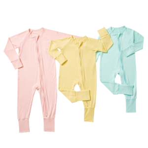 Baby Infant Kid Clothing Custom Prints Cotton Bamboo Viscose Spandex Clothes Baby Rompers Onesie Jumpsuit Pajamas Sleepwear