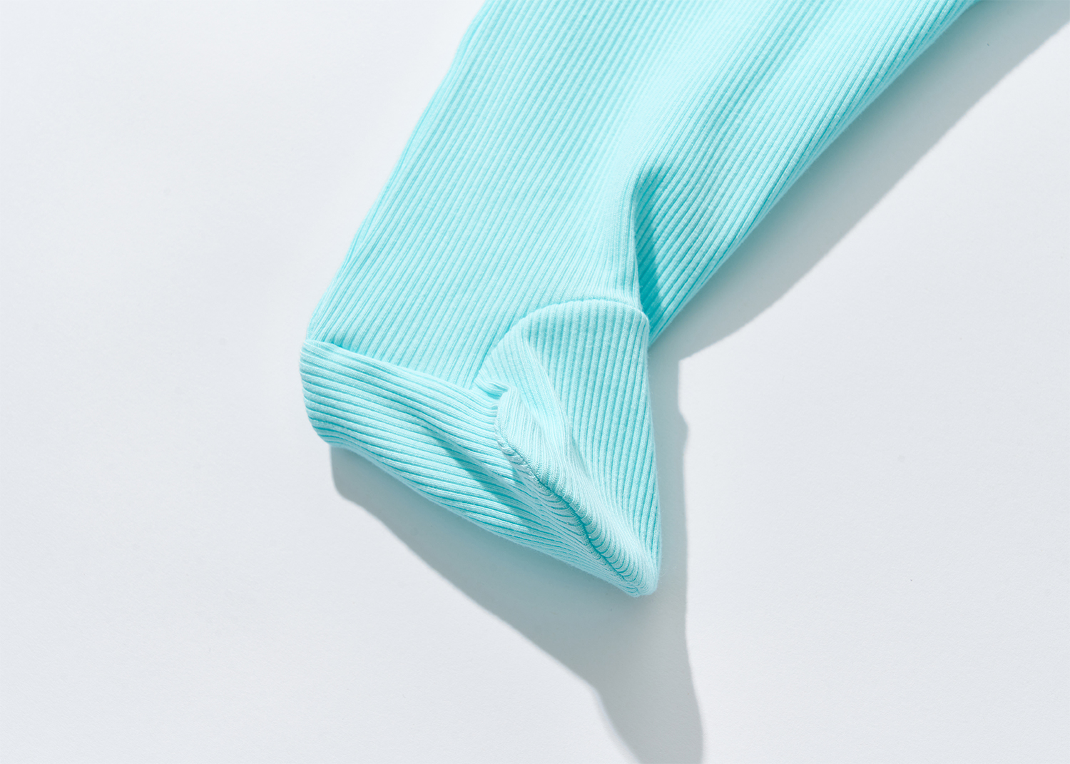 Custom Color Kids Ribbed Clothing Baby Zipper Pajamas Newborn Toddler Ribbed Sleeper Organic Cotton Baby Sleepsuit Footie Romper - Image 6