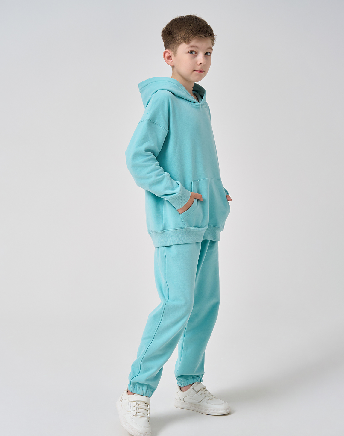 Wholesale Baby Sweatshirt Hoodies Tracksuits Sets Child Hoodie and Jogging Set French Terry Sweatpants and Hoodie Set for Kids - Image 6