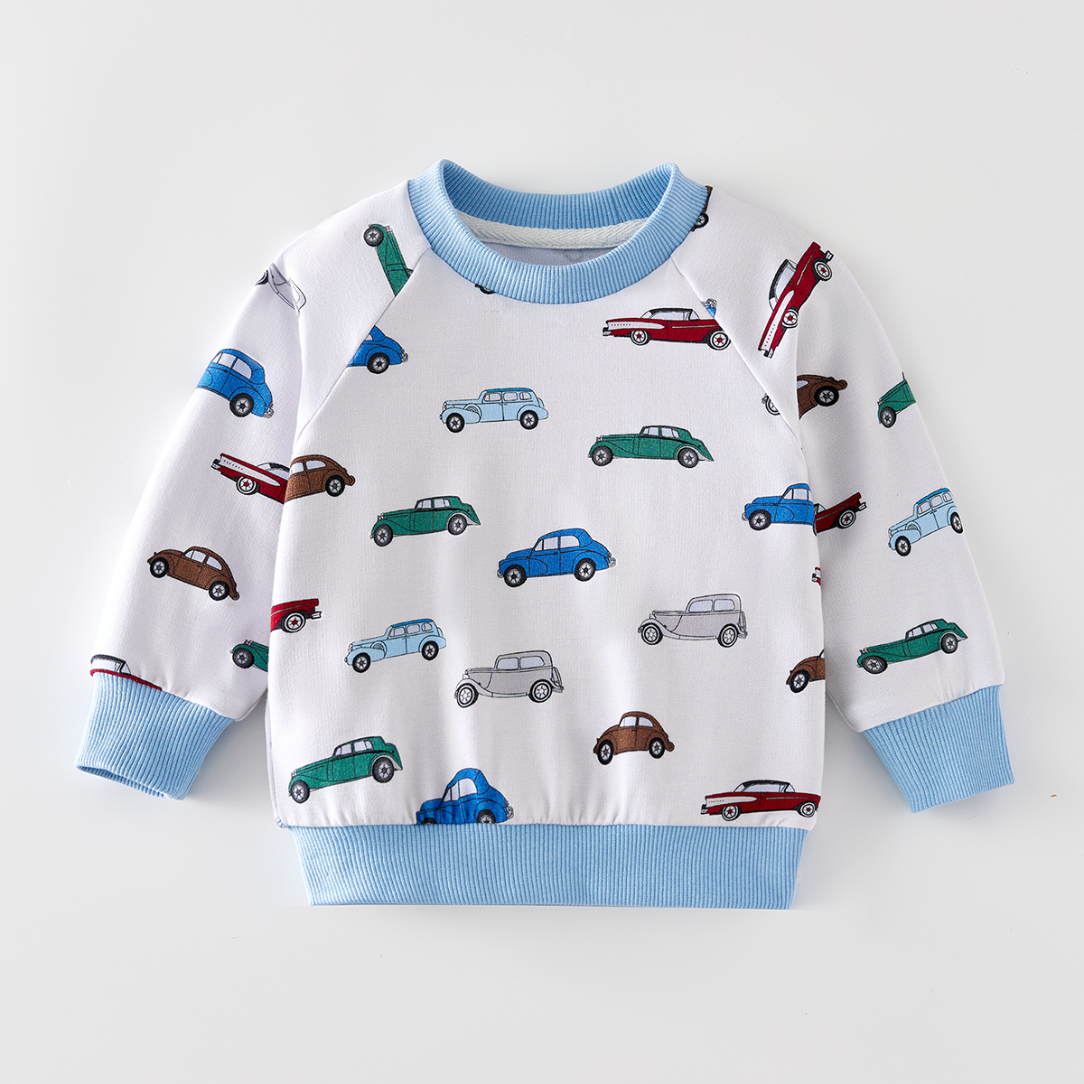 Organic Bamboo Long Sleeve Baby Sweatshirt Clothes Children Bubble Pullover T-shirt Tracksuit Clothes Newborn Top Sweatshirt - Image 2