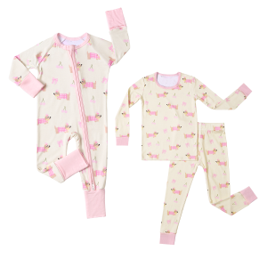 Custom Bamboo Pajamas Bulk Baby Girl Sleepwear Ready to Ship Baby Girls Zippy Homewear Pijama Clothes Sleeper Newborn Romper