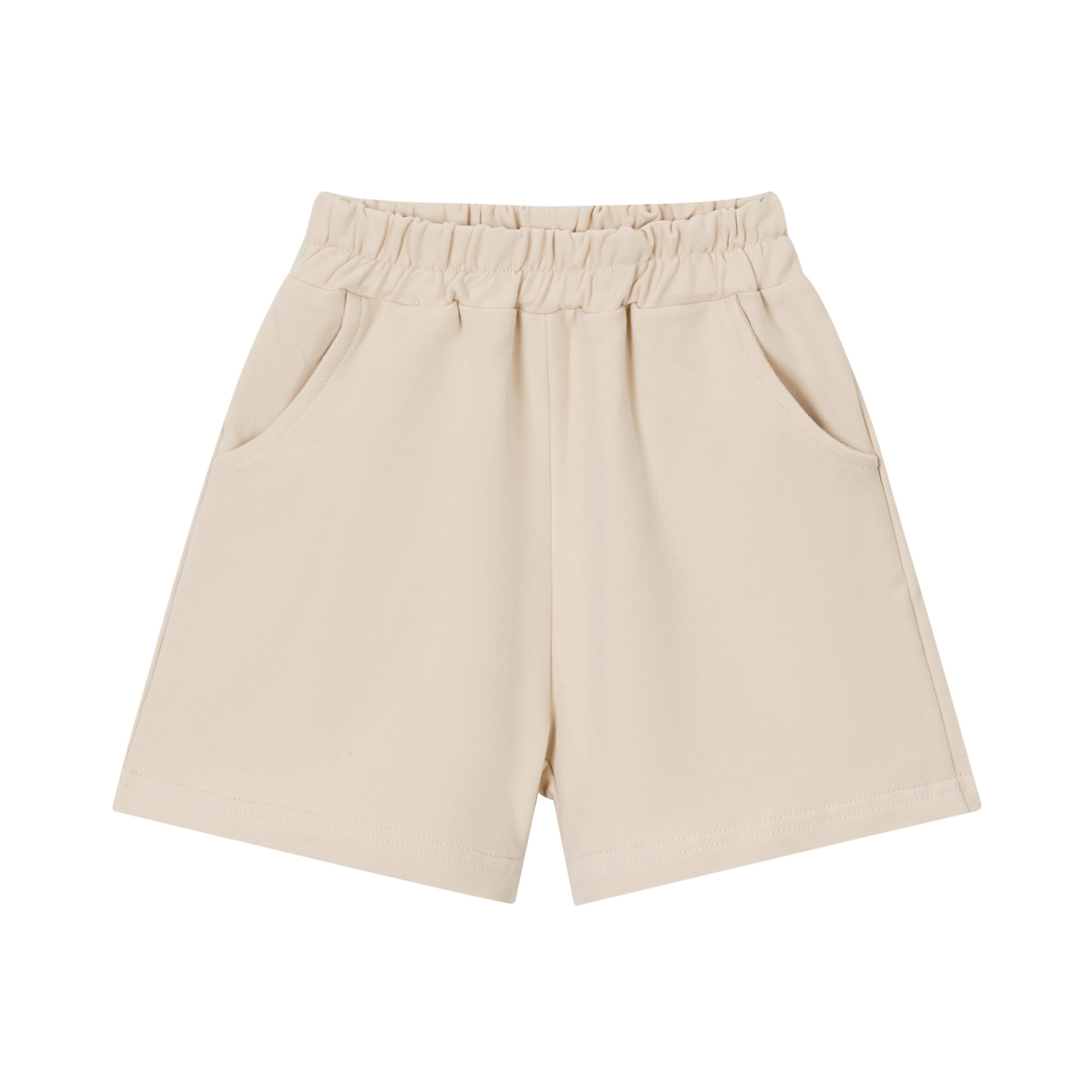 Customized 95% Cotton 5% Spandex Baby Unisex Solid Soft Short Pants Toddler Breathable Sweatpants Clothes Children Shorts - Image 4