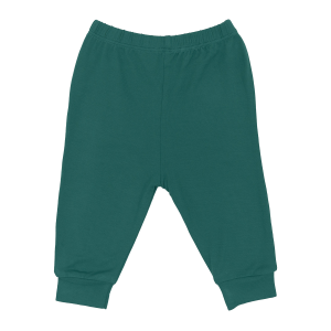 Wholesale Organic Bamboo Plain Knit Baby Pants Jogger Children Oversize High Waist Leggings Unisex Toddler Trousers All Season
